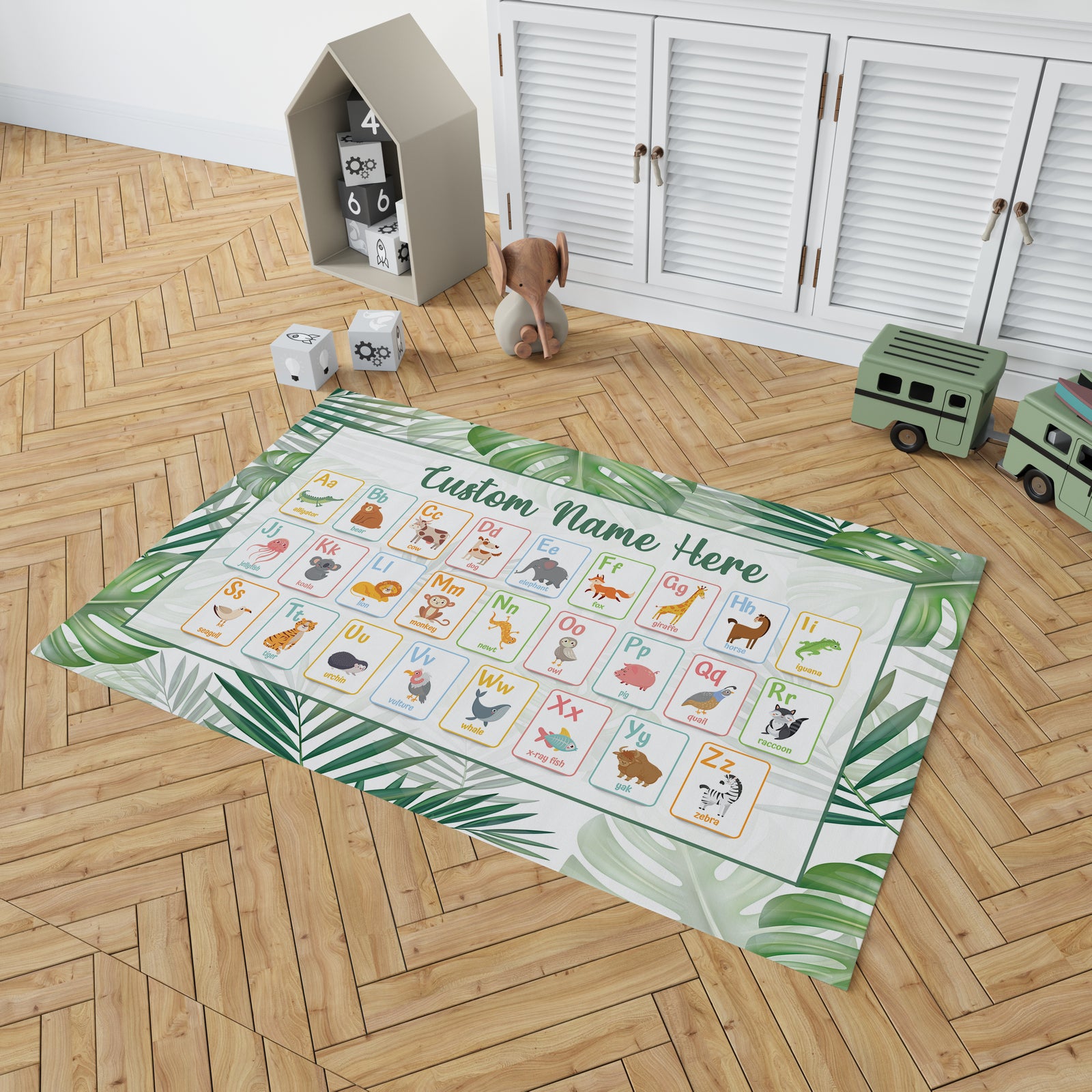 Ocean Personalized Kids Playmat