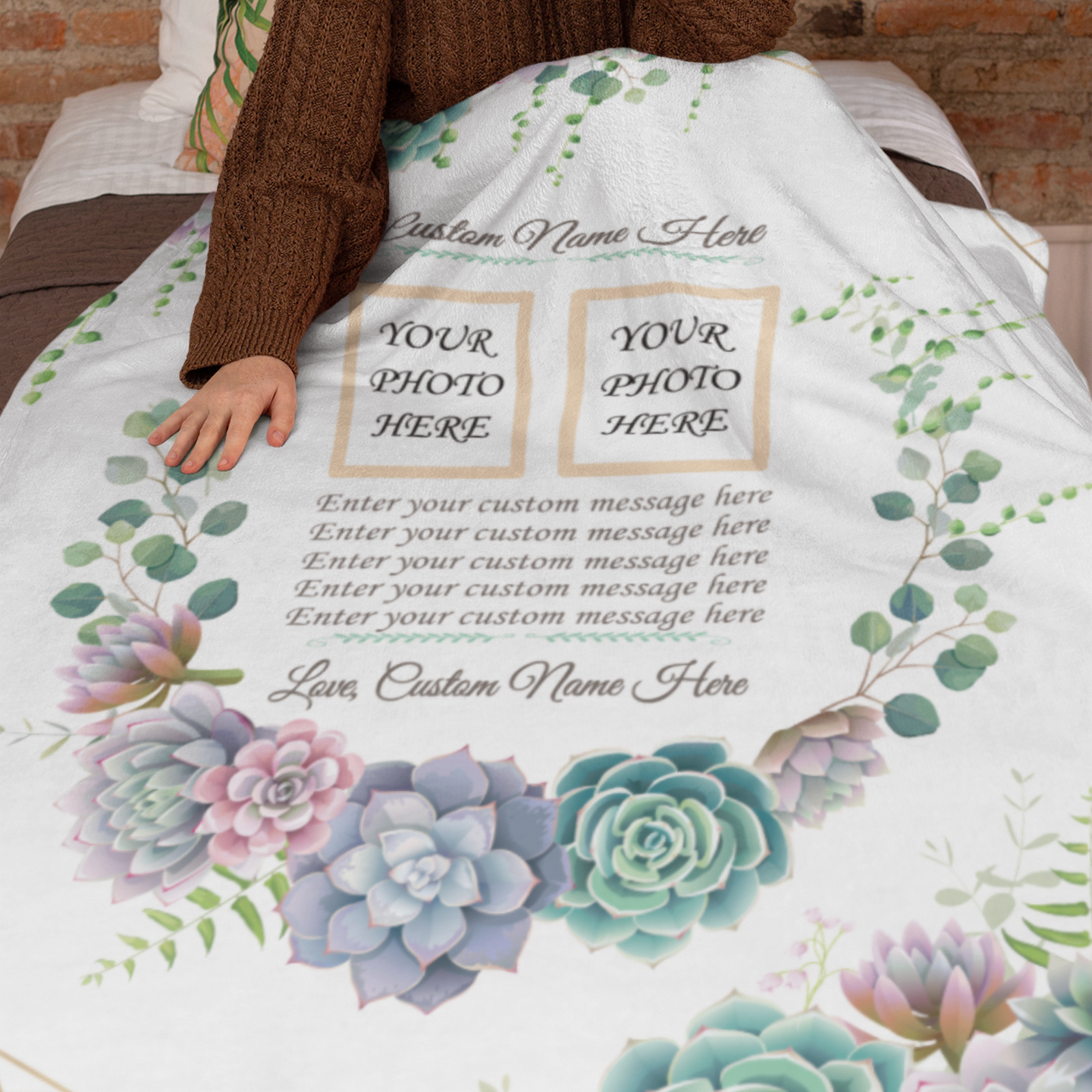 Personalized Photo Blanket for Mommy, Best Mommy Ever Mom Gift Ideas f -  customoutpost